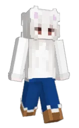 Hi_Eut's Minecraft skin wearing the Vanilla cape