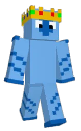 cornflower blue and endeavour Minecraft skin — Classic model