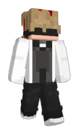 white and mine shaft Minecraft skin — Slim model — first worn by Svxft_