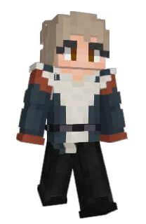 Front of Primcey's skin