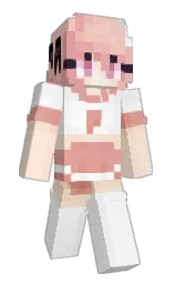 white and wild sand Minecraft skin — Slim model — first worn by LastH0pe1135