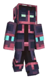 ___Copper___'s Minecraft skin wearing the Aurora cape