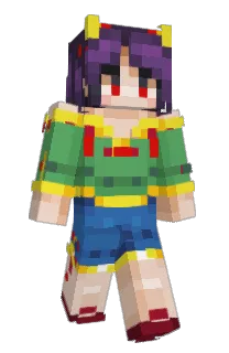 Front of Minecraft skin