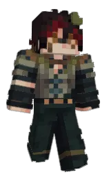 Katastrogical's Minecraft skin wearing the Migrator cape