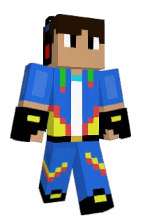 Front of Minecraft skin