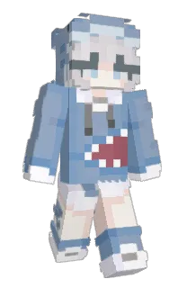 Front of moci's skin