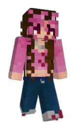 Slim Minecraft skin