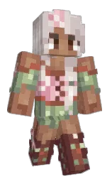 Hellozizi's Minecraft skin wearing the Migrator cape