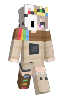 Front of eineeuq's skin