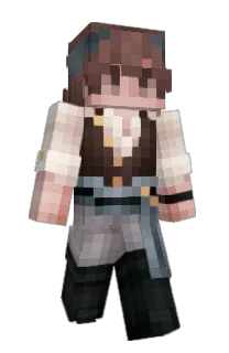 Front of Mephly's skin