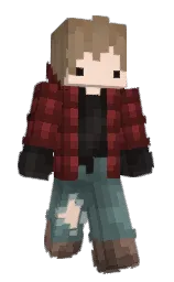 cocoa bean and cedar Minecraft skin — Slim model