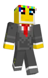 emperor and gold Minecraft skin — Classic model
