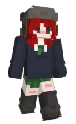 charade and pippin Minecraft skin — Slim model — first worn by Uku13le