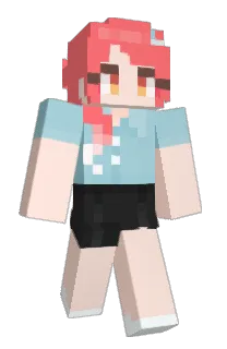 Front of MilkApple's skin