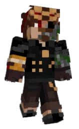 cod gray and black Minecraft skin — Classic model — first worn by veritas_noctis