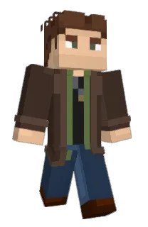 Front of chustro's skin