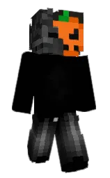 black and zeus Minecraft skin — Classic model — first worn by idkzodd