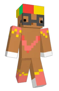 Front of Minecraft skin