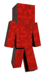 black and russett Minecraft skin — Classic model