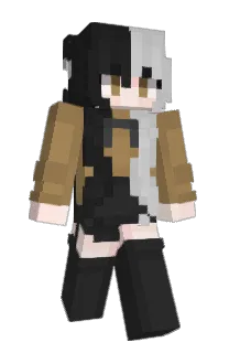 Front of Azerty's skin