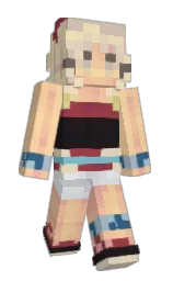ANormalPig's Minecraft skin wearing the Aurora cape