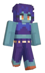 Slim Minecraft skin