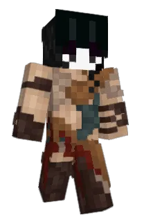 Front of Zainifer's skin