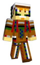 FOXSHADOW14's Minecraft skin wearing the Migrator cape