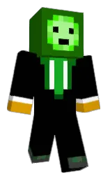 black and japanese laurel Minecraft skin — Classic model