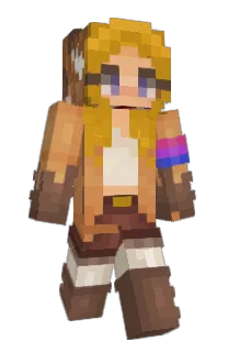 Front of Phaanity's skin