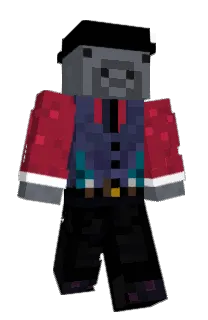 Front of Wamtan's skin