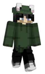 frroq's Minecraft skin wearing the Vanilla cape