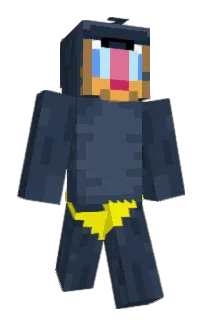 Front of Minecraft skin