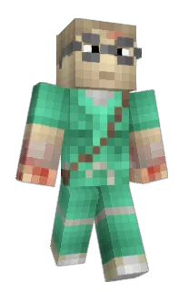 Front of Minecraft skin