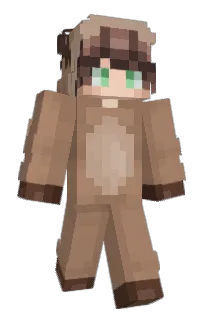 Front of Legocee's skin