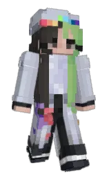 Slim Minecraft skin