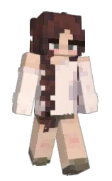 fair pink and mandys pink Minecraft skin — Slim model — first worn by Exzelzor