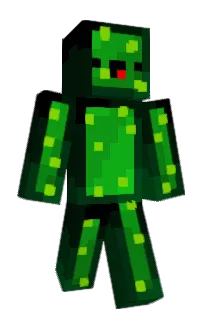Front of Sloorf's skin