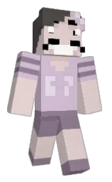 Back of BiggerHeadTM's skin