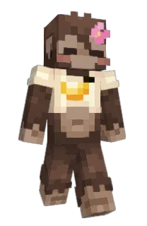 Front of TummeBear's skin