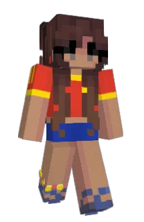 Front of leighla's skin