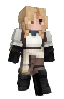 Front of Vaie's skin