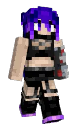 DF_Zcyberoe's Minecraft skin wearing the Follower's cape