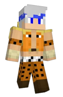 Front of Ferozinho's skin