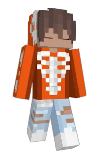 Front of Jeif's skin