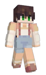 NoiZGaming's Minecraft skin wearing the Migrator cape