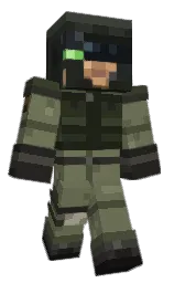 kokoda and tuatara Minecraft skin — Classic model — first worn by JetSh0ck