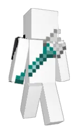 white and abbey Minecraft skin — Classic model — first worn by TridentMace