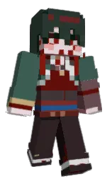 mineral green and celtic Minecraft skin — Classic model — first worn by yahooway