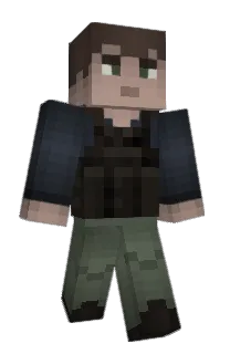 Front of Yamil's skin